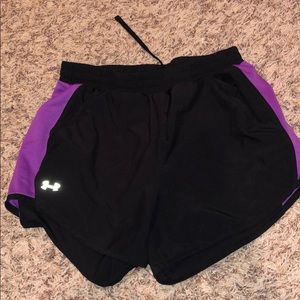 Under Armour Purple-Black Shorts
